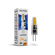 7142 Лампа светодиодная  Voltega Simple 2W 140Lm 2800K G4