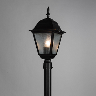 Светильник уличный Arte Lamp A1016PA-1BK Bremen черный, 120 см
