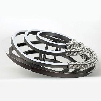 Люстра потолочная *54*13-13 см, 1*LED*40W, 4000K, Lussole Hardin LSP-7436, черный