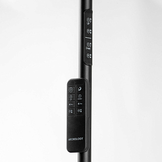 Торшер 25*180 см, 2*LED*30+10W 3000K-5000KK Lussole Carmel LSP-0901-SE черный