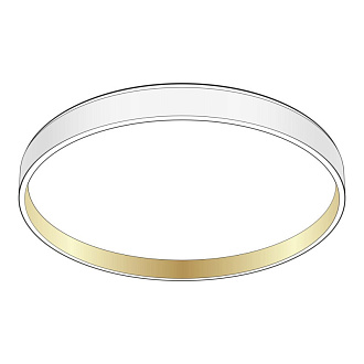 Светильник 50 см, 68W, 3000-5500K, 21 м2 Citilux CL753450G ENZO Белый+Золото LED с пультом