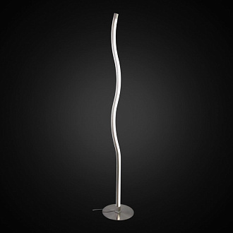 Торшер Citilux Гуффин CL804001, хром-белый, диаметр 25 см, 3000К