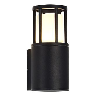 Светильник уличный настенный черный/черный GU10 1*15W St Luce  SL9017.401.01