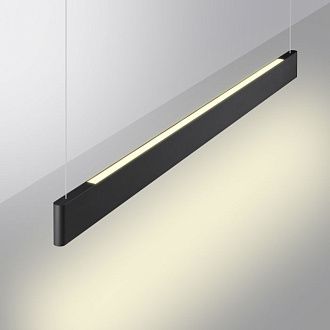 Светильник подвесной 120 см, 12-24W, 3000-5700K диммир. со сменой цв. температуры (управл. - пульт ДУ или прилож. Smart Life), Novotech Iter 359548, черный