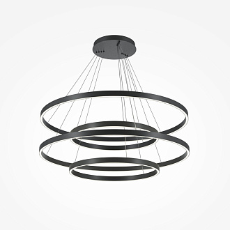 Подвесной светильник 100*20*300 см, LED*165W Rim 3000К-4000К MOD058PL-L174BK Maytoni, Черный