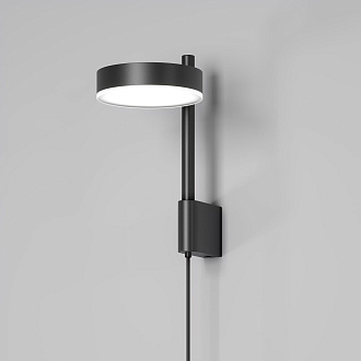 Светильник 23 см, 10W, 4000K, Elektrostandard Tobi LED 40129/LED, черный