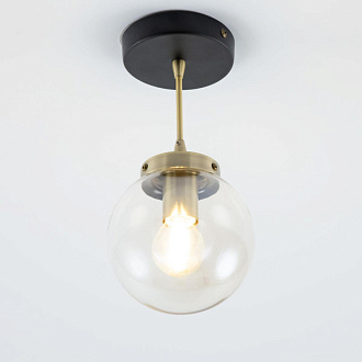 Светильник подвесной Citilux Планета CL105115, черный-бронза