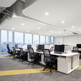 Врезной светильник 8,6*3 см, 1*LED, 5W, 6500K, Favourite Optima 4644-1C, белый