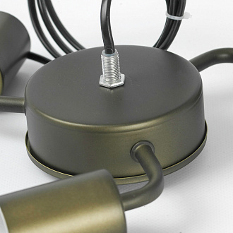 Люстра потолочная Lussole LSP-8814, 48*50 см, бронзовый