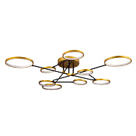 Светильник *126*20 см, LED 70W, 3000 / 6500К, Золото LED4U L200-9