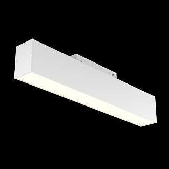 Светодиодный светильник 30 см, 12W, 3000K, Maytoni Technical Basis S35 TR012-2-12W3K-W, белый трековый