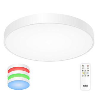 Светильник 60 см, 105W, 3000-5500K Citilux Купер CL724105G0 RGB, белый