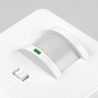 Инфракрасный датчик движения 9m 1-1,8m 800W IP20 160° SNS-M-01 белый Elektrostandard