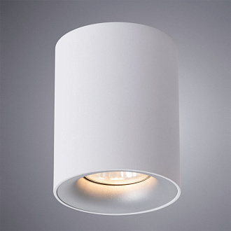 Светильник 8*8 см, GU10 50W, Arte Lamp Torre A1532PL-1WH белый, 8 см