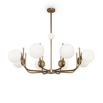 Люстра на штанге Maytoni Rendez-vous MOD109PL-08BS, диаметр 103 см, латунь