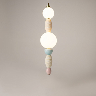 Подвесной светильник 20*20*400 см, LED, 24W, 3000К, Maytoni Adore MOD297PL-L24BS3K латунный