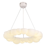 Люстра подвесная 68*160 см, LED 33W, 4000K, 3360 Lm, 12 м2 Lussole LSP-7078 белый