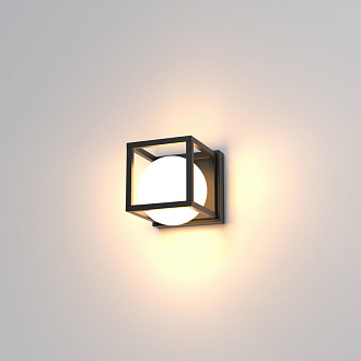 Бра 21,5*20*20 см, E27 * 1 20W,  Mantra Desigual 7616, черный