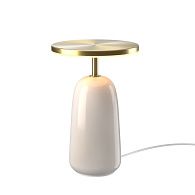 Настольная лампа *20*-13 см, *LED*6W, 3000K, Maytoni Umbra MOD522TL-L6BG3K, Бежевый