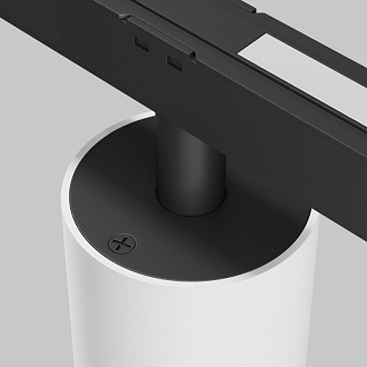 Трековый магнитный светильник 5 см, 7W, 3000K, Maytoni Alfa S TR132-2-7W3K-W, белый