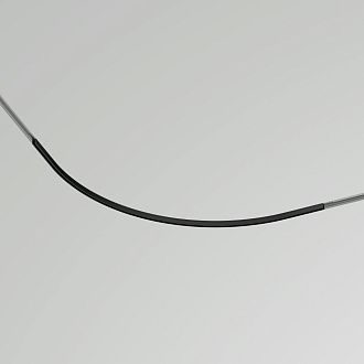 Коннектор радиусный D900 накладной Levity черный 55*55*-2 см, *Maytoni Technical  TRA184-R900-11B-1, Черный