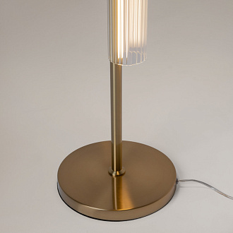 Торшер 25*148 см, LED 15W 3000K Maytoni Modern Loom MOD258FL-L15BS3K латунь