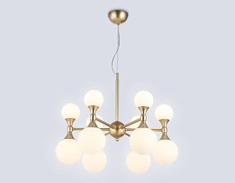 Подвесная люстра **45- см, 12*G9*28W, K, Ambrella Light High Light LH51050, золото