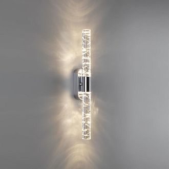 Бра *4*50- см, 1*LED*10W, 3000K, Odeon Light Pilar 7146/10WL, хром