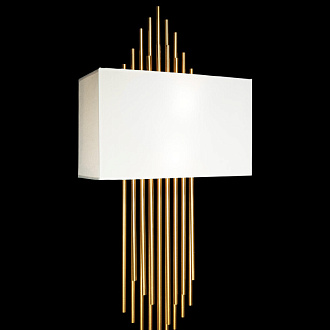 Бра *40 см, 2*E27*40W, Loft It 10107 White Elegio, Золото