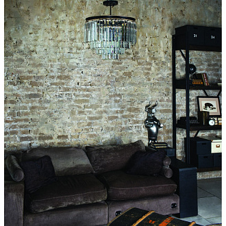 Подвесной светильник диаметр 50 см Nova DIVINARE 3001/01 PL-9