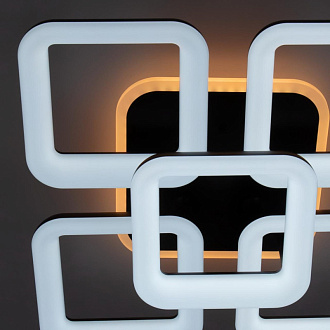 Светильник 55 см, 105W, 3000-5500K с Алисой Citilux Паркер Смарт CL225A255E, коричневый-кофе