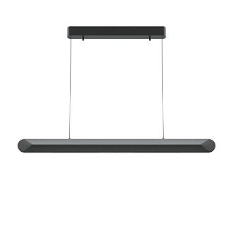 Подвесной светильник 120*4*314 см, LED, 40W, 3000К, Maytoni Motion MOD276PL-L40B3K черный