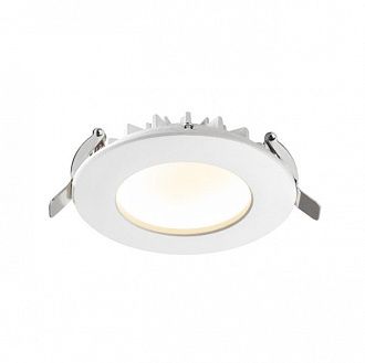 Светильник LED 11 см, 8W, 3000K, NovoTech SPOT GESSO 358805, белый, вр 9,5 см