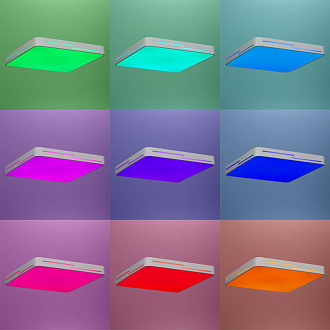 Светильник 50 см, 95W, 3000-5500K Citilux CL724K95GL0 Купер Лайн Белый с RGB