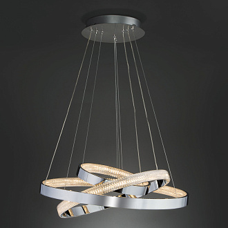 Светильник 63*63*113 см, *LED, 80W, 3300;4200;6500 Eurosvet Posh 90176/3, хром