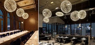 Люстра Mi Raimond Lamp D60 60*60*60 см, 42*LED*3W, ImperiumLoft 40.043, Хром