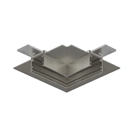 Угловой элемент для трека Denkirs SHINE HIDE TR5705-DN, тёмный никель