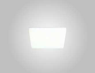 Светильник встроенный 12*12 см, 1*15W, 4000К, Crystal Lux CLT 501C120 WH Белый