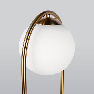 Напольный светильник с плафоном Eurosvet Ringo 01139/1 золото