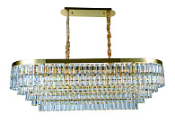 Люстра  1200*500*410, 19*E14, 40W NewRgy Cristallo 2752E/19A GOLD+CLEAR, Золото+прозрачный