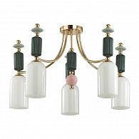 Потолочная люстра Odeon Light Candy 4861/5C, диаметр 71 см, золото
