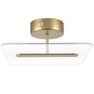 Люстра потолочная 29*29*12 см, 14W 3000K Lightstar Acrile 738043 золото