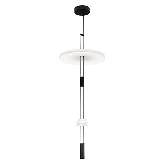 Подвесной светильник 417 см, 18W, 3000K, Loft IT Flamingo 10598C, черный