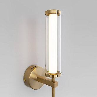 Бра 6*10*47 см, *LED, 5W, 3000 Eurosvet Stark 50387 LED, латунь