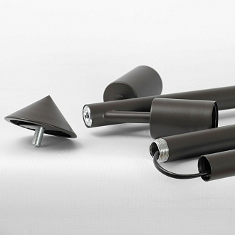 Торшер 50*158 см, 1*E27 Lussole Escambia LSP-0657 черный