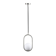 Подвесной светильник Loft IT Glob LOFT2595-B, диаметр 18 см, никель