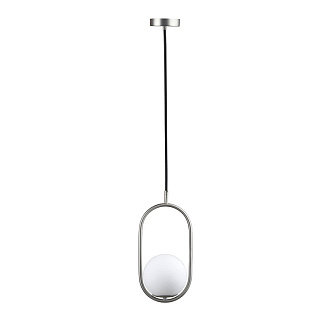 Подвесной светильник Loft IT Glob LOFT2595-B, диаметр 18 см, никель