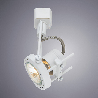 Светильник 12*7 см, GU10 50W, Arte Lamp A4300PL-1WH белый