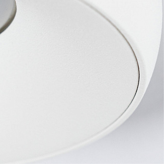 Светильник 10 см, Arte Lamp Heze A6665PL-1WH, белый, вр 7,6 см