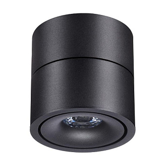 Светильник 10 см, 15W, 4000K, NovoTech OVER GRODA 358773, черный